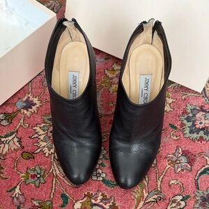 Jimmy Choo Black Ankle Booties